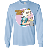 T-Shirts Light Blue / YS Princess Girl Youth Long Sleeve T-Shirt