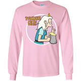 T-Shirts Light Pink / YS Princess Girl Youth Long Sleeve T-Shirt