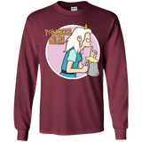 T-Shirts Maroon / YS Princess Girl Youth Long Sleeve T-Shirt