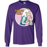 T-Shirts Purple / YS Princess Girl Youth Long Sleeve T-Shirt