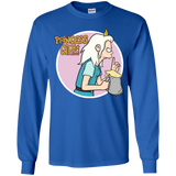 T-Shirts Royal / YS Princess Girl Youth Long Sleeve T-Shirt