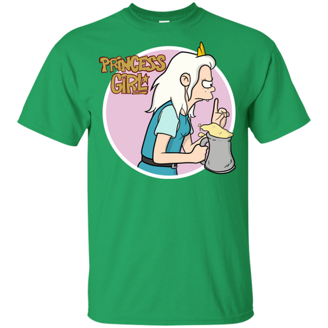 T-Shirts Irish Green / YXS Princess Girl Youth T-Shirt