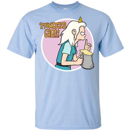 T-Shirts Light Blue / YXS Princess Girl Youth T-Shirt