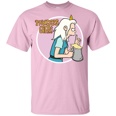 T-Shirts Light Pink / YXS Princess Girl Youth T-Shirt