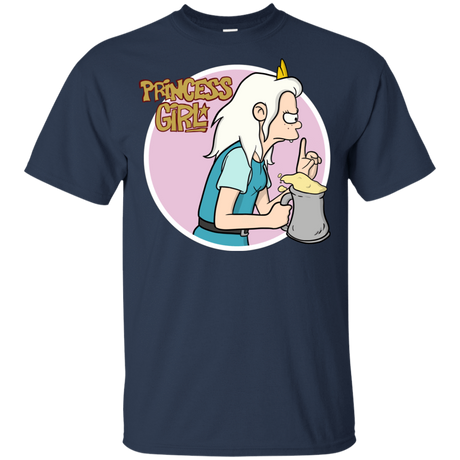 T-Shirts Navy / YXS Princess Girl Youth T-Shirt