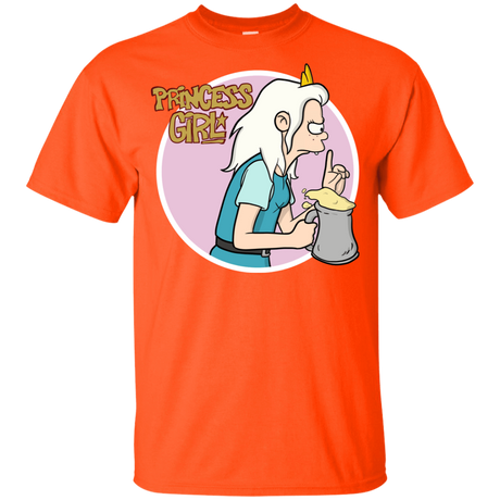 T-Shirts Orange / YXS Princess Girl Youth T-Shirt