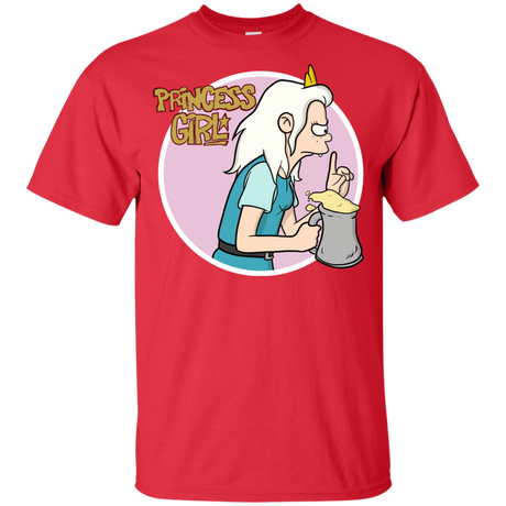 T-Shirts Red / YXS Princess Girl Youth T-Shirt