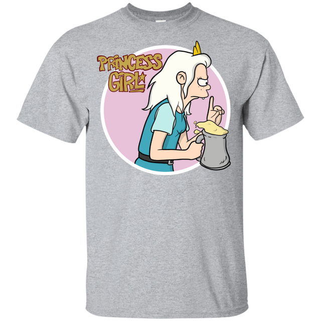 T-Shirts Sport Grey / YXS Princess Girl Youth T-Shirt