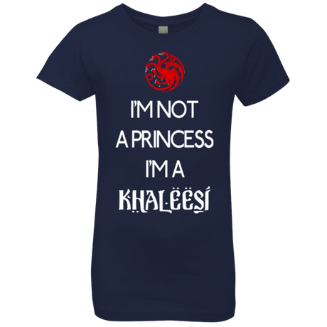 T-Shirts Midnight Navy / YXS Princess Khaleesi Girls Premium T-Shirt