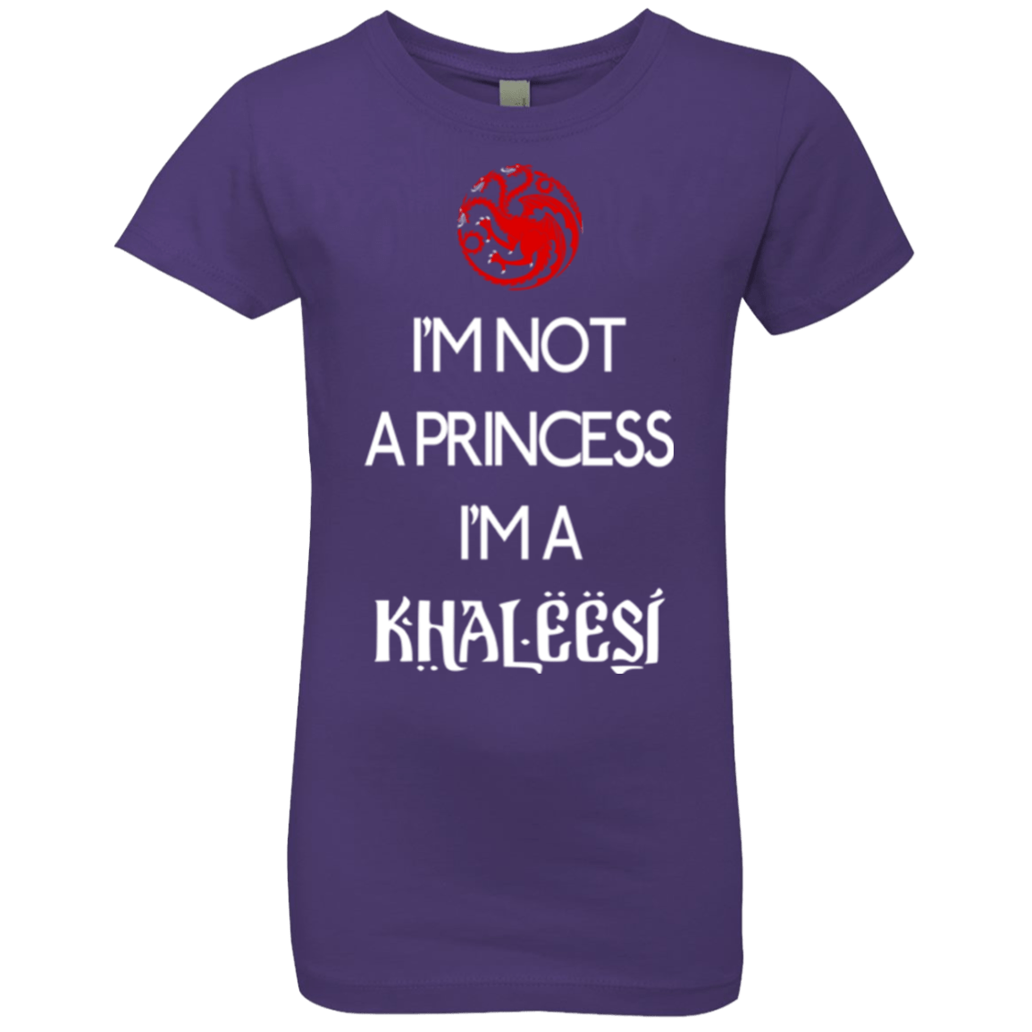 T-Shirts Purple Rush / YXS Princess Khaleesi Girls Premium T-Shirt
