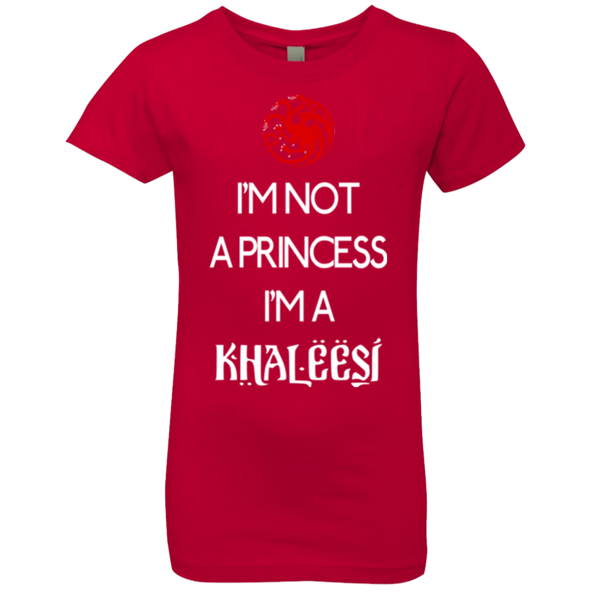 T-Shirts Red / YXS Princess Khaleesi Girls Premium T-Shirt