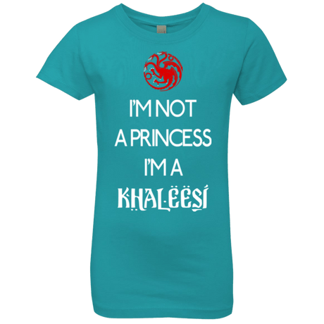 T-Shirts Tahiti Blue / YXS Princess Khaleesi Girls Premium T-Shirt