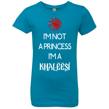 T-Shirts Turquoise / YXS Princess Khaleesi Girls Premium T-Shirt