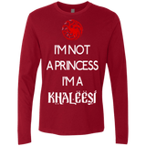 T-Shirts Cardinal / Small Princess Khaleesi Men's Premium Long Sleeve