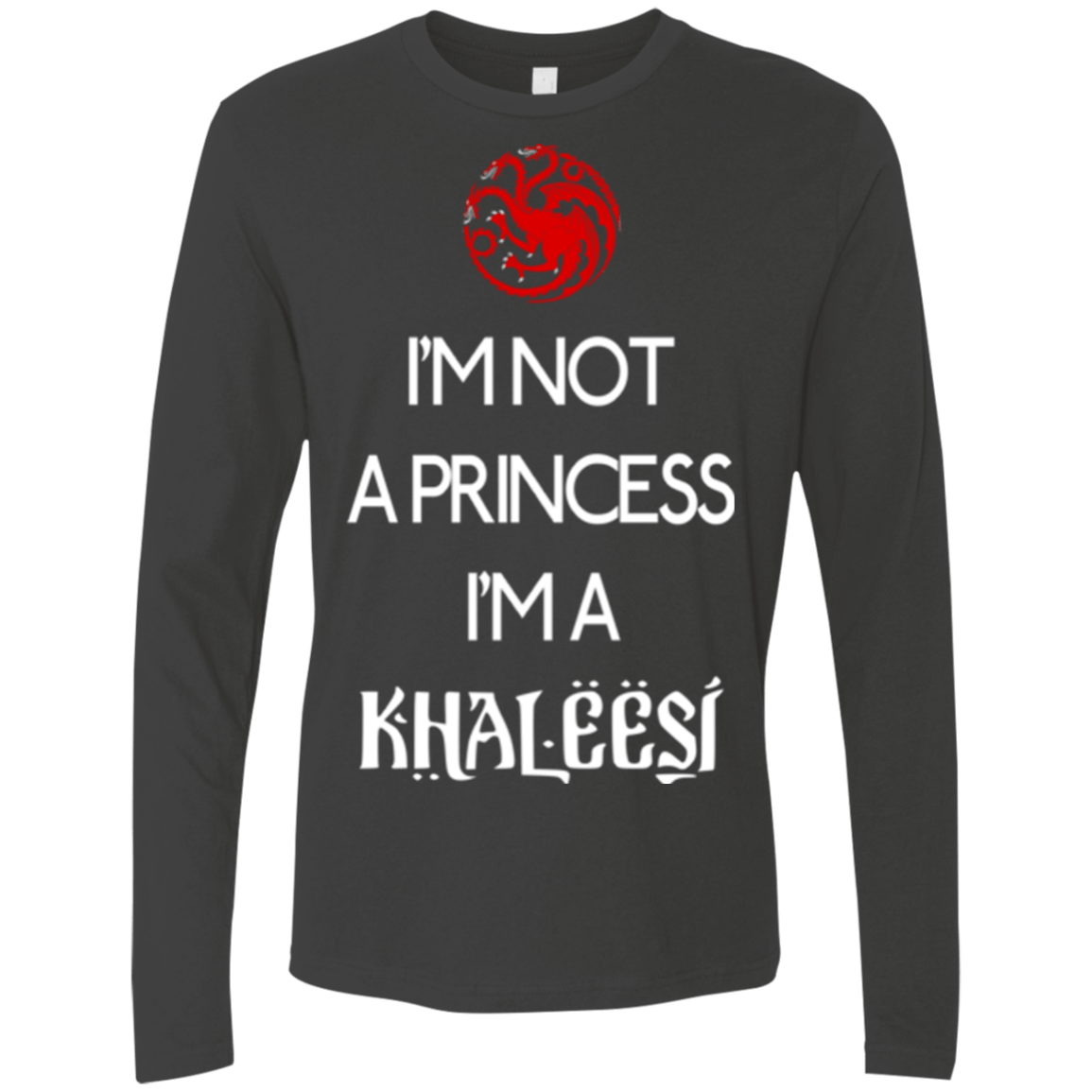 T-Shirts Heavy Metal / Small Princess Khaleesi Men's Premium Long Sleeve