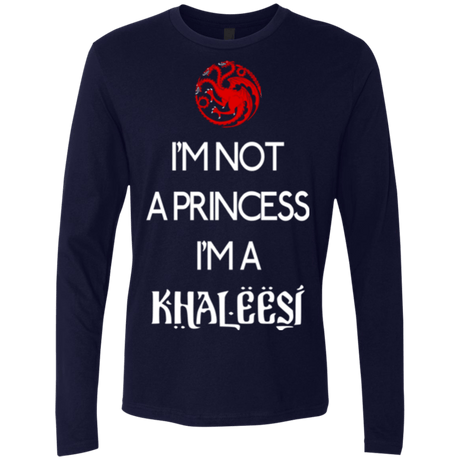 T-Shirts Midnight Navy / Small Princess Khaleesi Men's Premium Long Sleeve