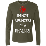 T-Shirts Military Green / Small Princess Khaleesi Men's Premium Long Sleeve