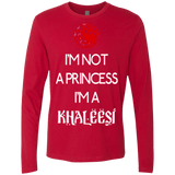 T-Shirts Red / Small Princess Khaleesi Men's Premium Long Sleeve