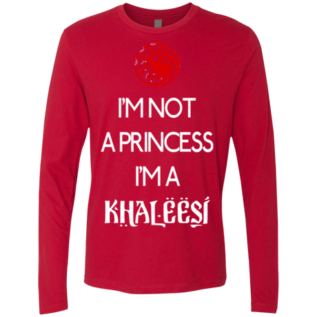 T-Shirts Red / Small Princess Khaleesi Men's Premium Long Sleeve