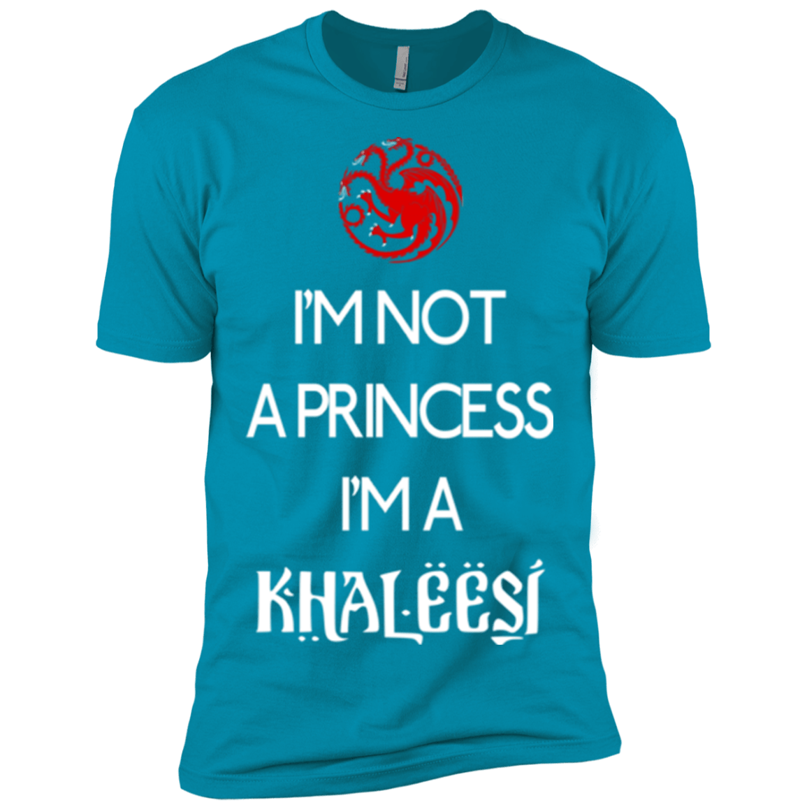 T-Shirts Turquoise / X-Small Princess Khaleesi Men's Premium T-Shirt