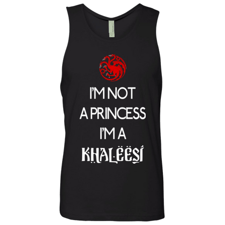 T-Shirts Black / Small Princess Khaleesi Men's Premium Tank Top