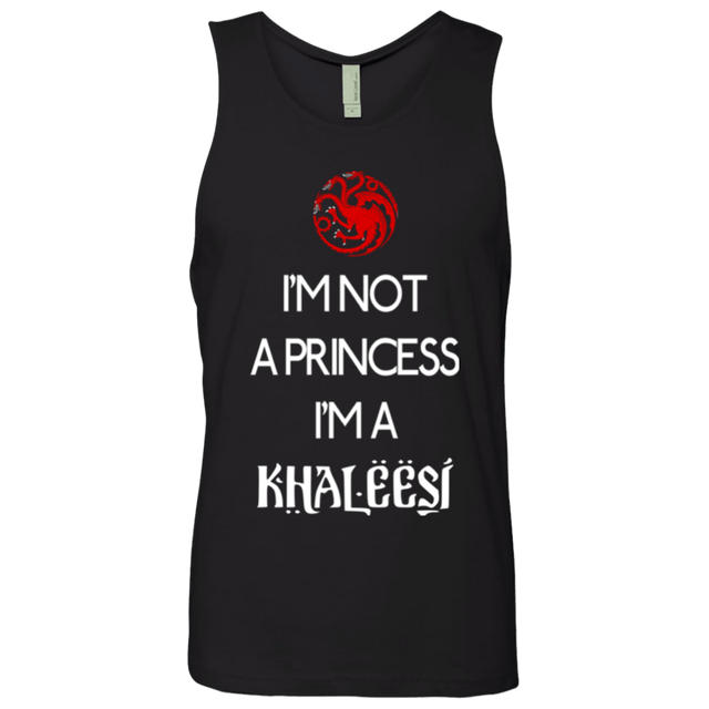 T-Shirts Black / Small Princess Khaleesi Men's Premium Tank Top