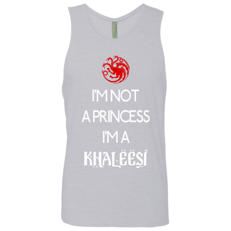 T-Shirts Heather Grey / Small Princess Khaleesi Men's Premium Tank Top
