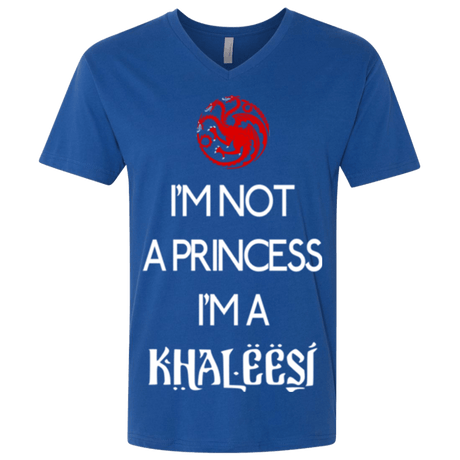 T-Shirts Royal / X-Small Princess Khaleesi Men's Premium V-Neck