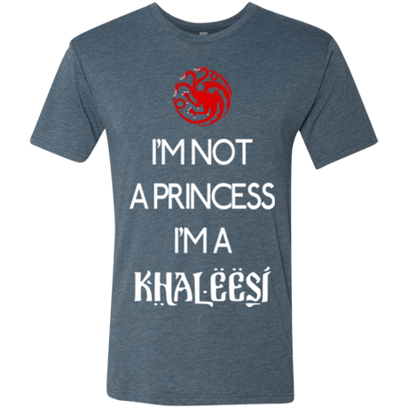 T-Shirts Indigo / Small Princess Khaleesi Men's Triblend T-Shirt
