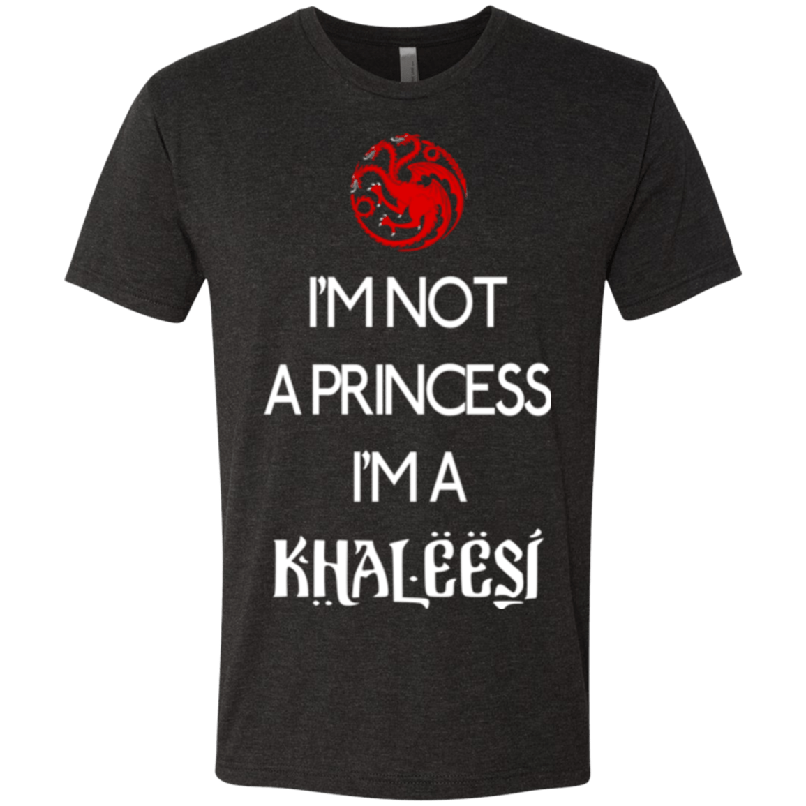 T-Shirts Vintage Black / Small Princess Khaleesi Men's Triblend T-Shirt