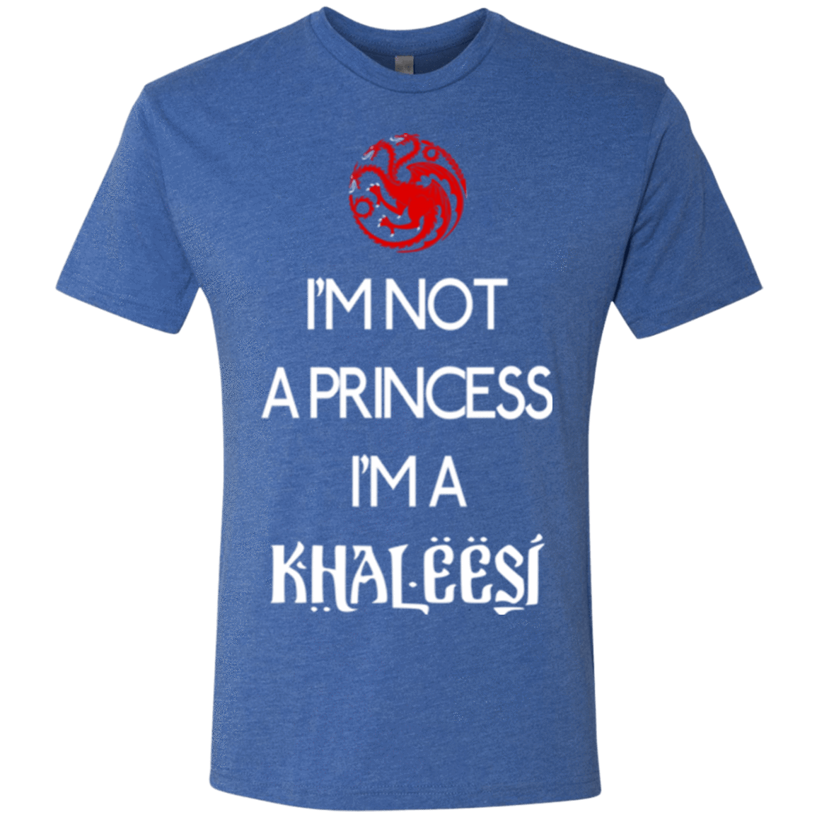 T-Shirts Vintage Royal / Small Princess Khaleesi Men's Triblend T-Shirt