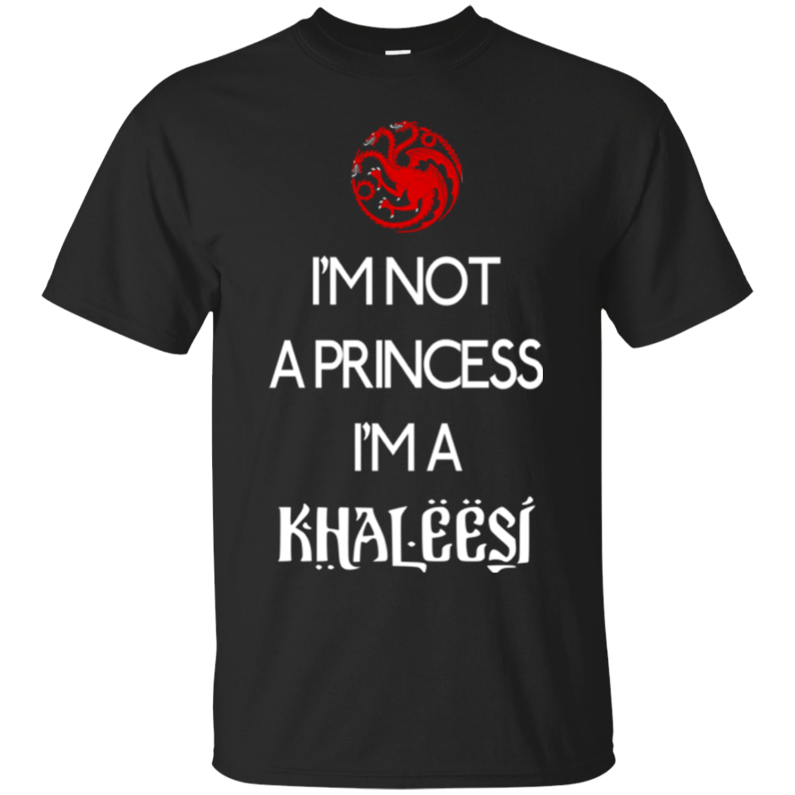 T-Shirts Black / Small Princess Khaleesi T-Shirt