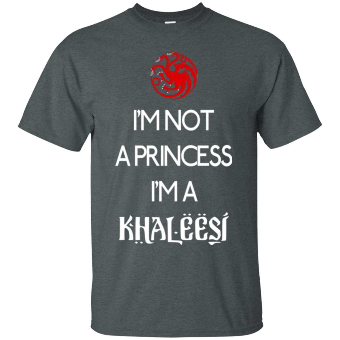T-Shirts Dark Heather / Small Princess Khaleesi T-Shirt