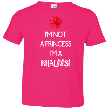 T-Shirts Hot Pink / 2T Princess Khaleesi Toddler Premium T-Shirt