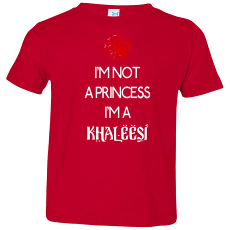 T-Shirts Red / 2T Princess Khaleesi Toddler Premium T-Shirt