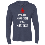 T-Shirts Vintage Navy / X-Small Princess Khaleesi Triblend Long Sleeve Hoodie Tee