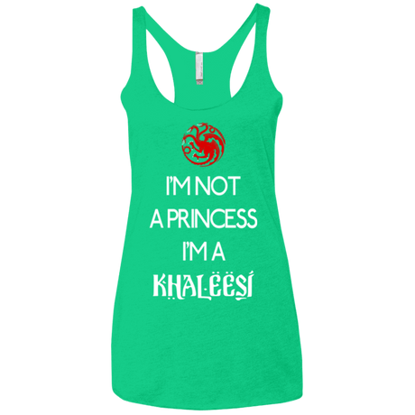 T-Shirts Envy / X-Small Princess Khaleesi Women's Triblend Racerback Tank