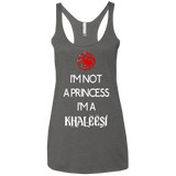 T-Shirts Premium Heather / X-Small Princess Khaleesi Women's Triblend Racerback Tank