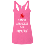T-Shirts Vintage Pink / X-Small Princess Khaleesi Women's Triblend Racerback Tank
