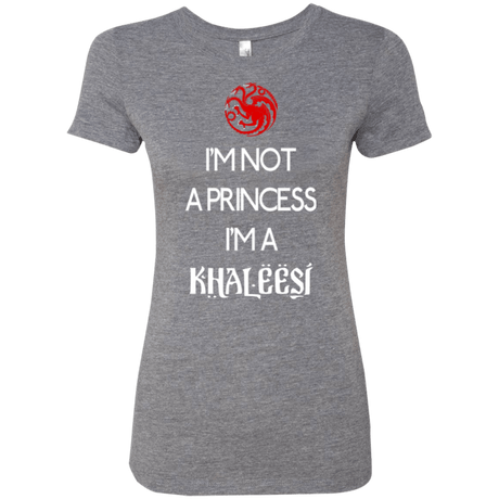 T-Shirts Premium Heather / Small Princess Khaleesi Women's Triblend T-Shirt