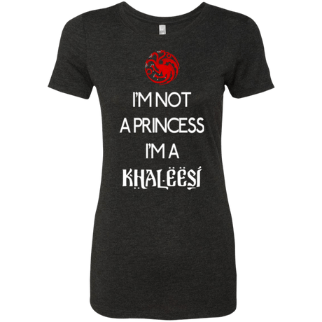 T-Shirts Vintage Black / Small Princess Khaleesi Women's Triblend T-Shirt