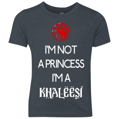 T-Shirts Vintage Navy / YXS Princess Khaleesi Youth Triblend T-Shirt