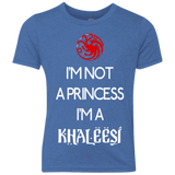 T-Shirts Vintage Royal / YXS Princess Khaleesi Youth Triblend T-Shirt