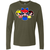 T-Shirts Military Green / Small Princess Puff Girls Men's Premium Long Sleeve