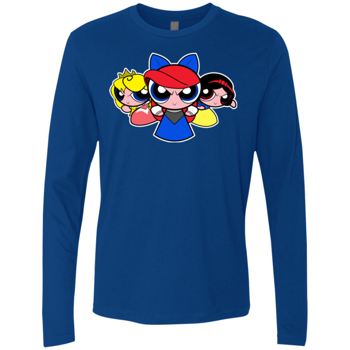 T-Shirts Royal / Small Princess Puff Girls Men's Premium Long Sleeve