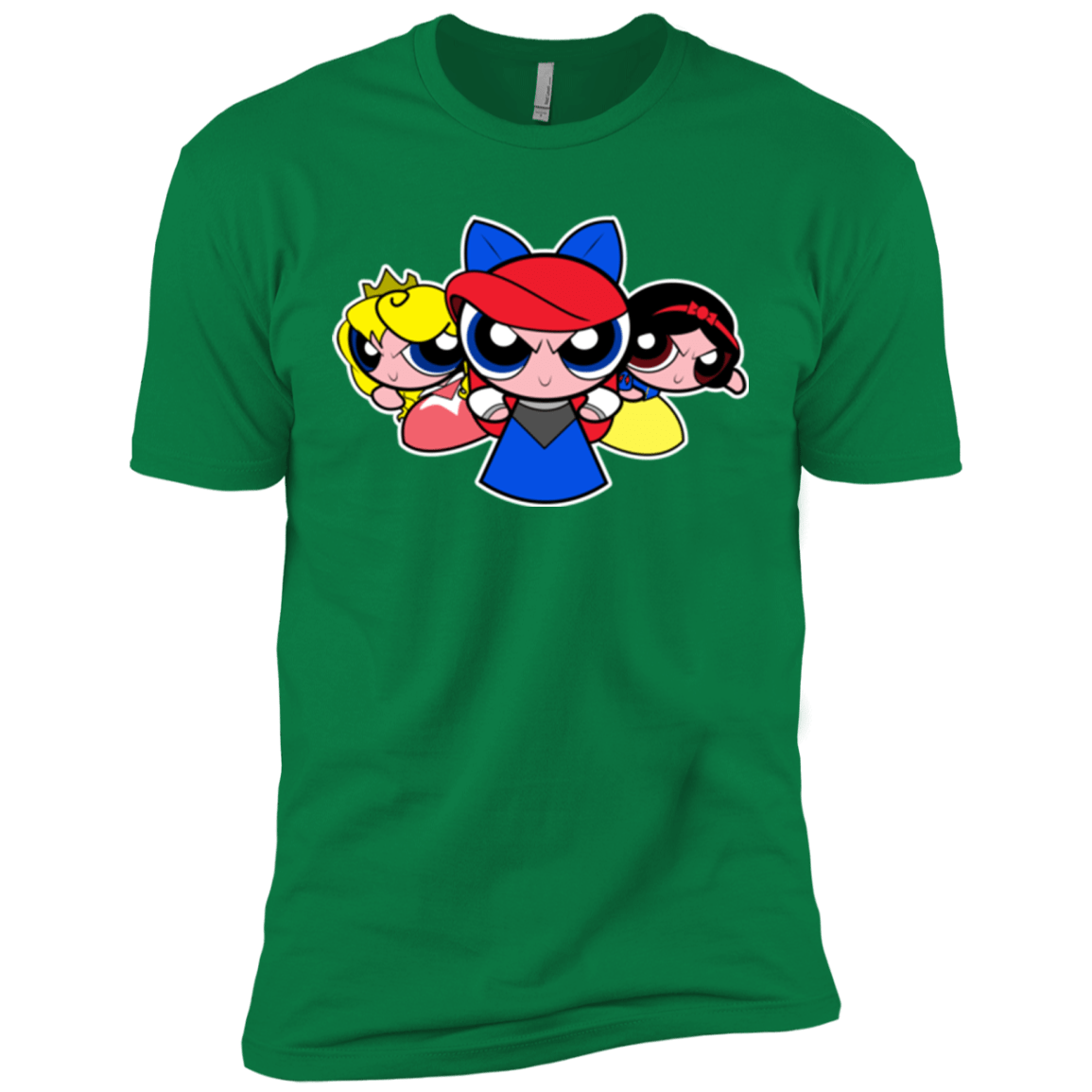 T-Shirts Kelly Green / X-Small Princess Puff Girls Men's Premium T-Shirt