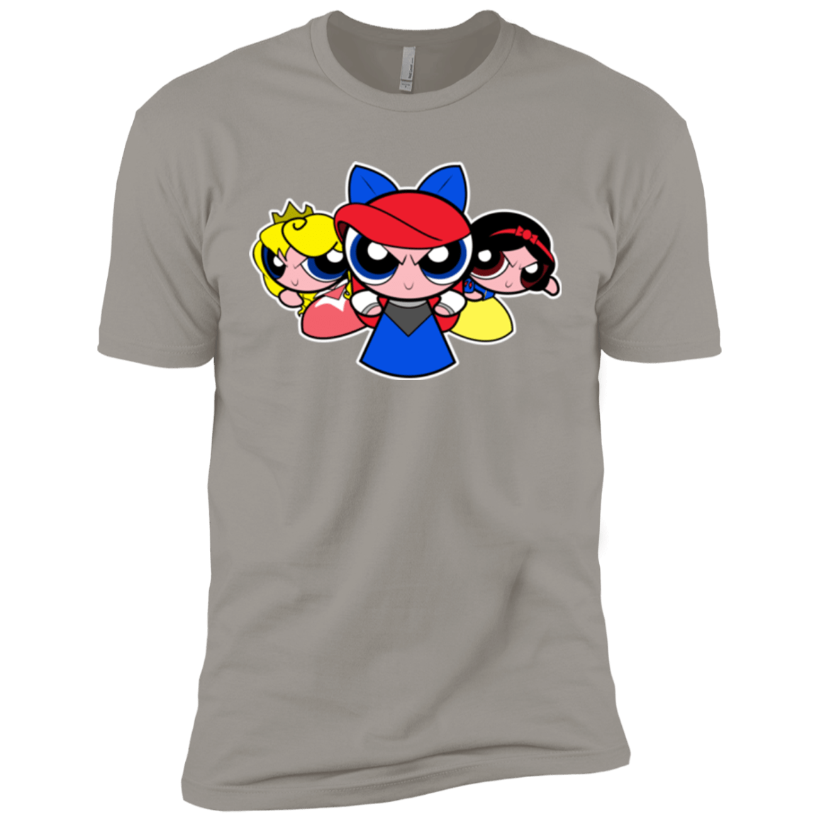 T-Shirts Light Grey / X-Small Princess Puff Girls Men's Premium T-Shirt