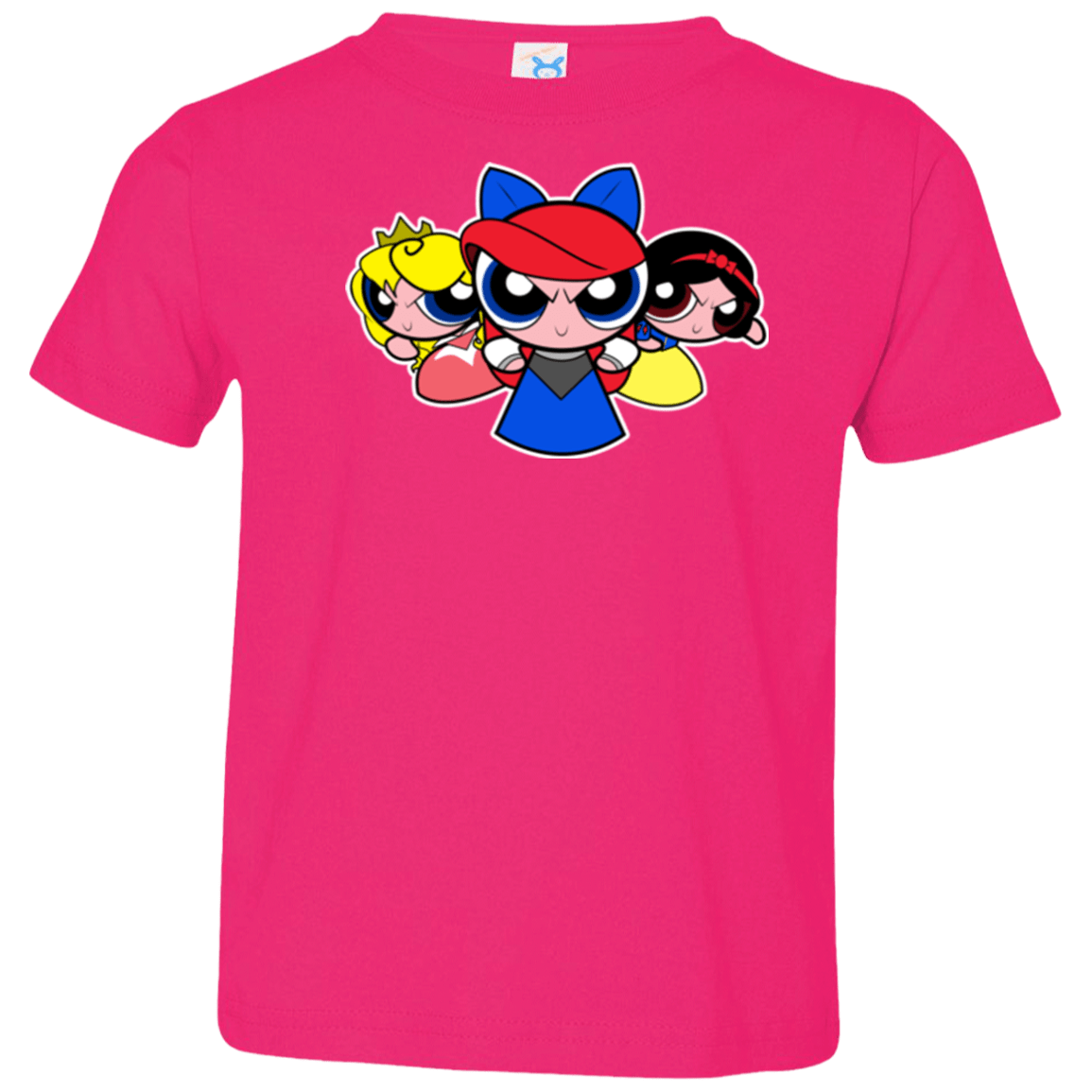 T-Shirts Hot Pink / 2T Princess Puff Girls Toddler Premium T-Shirt