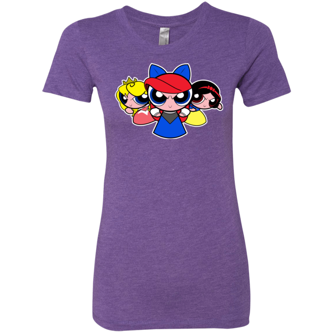 T-Shirts Purple Rush / Small Princess Puff Girls Women's Triblend T-Shirt