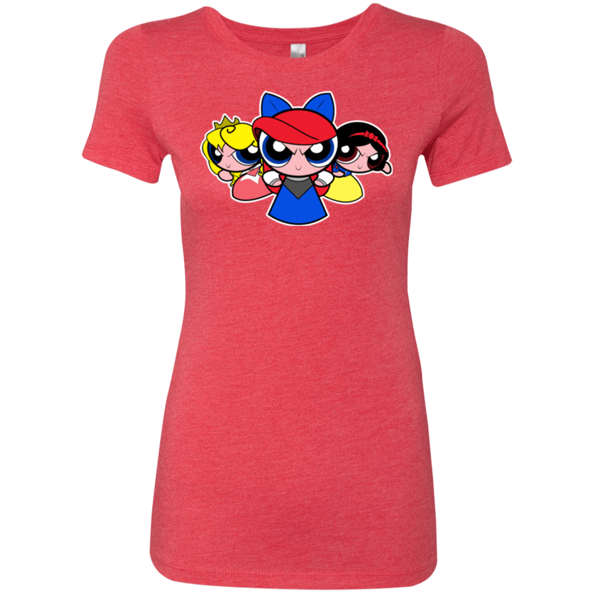 T-Shirts Vintage Red / Small Princess Puff Girls Women's Triblend T-Shirt